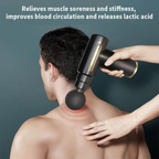 Deep Tissue Massage Gun for Muscle Pain Relief – Portable Electric Percussion Massager for Neck, Back, and Full Body Recovery