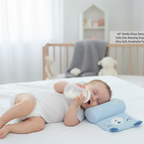 Baby Side Sleeping Pillow – 45° Anti-Rollover Support Cushion for Safe and Comfortable Sleep